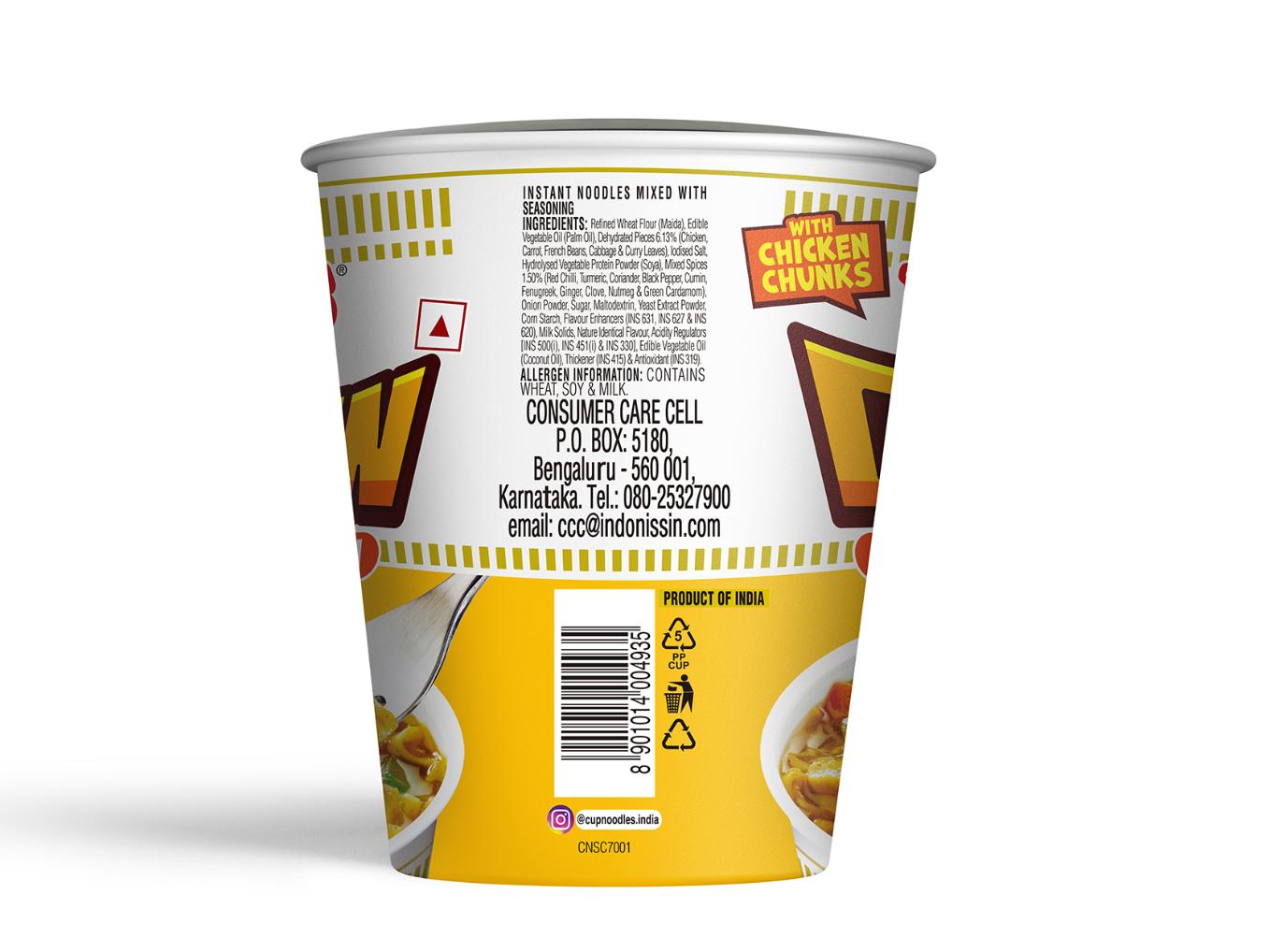 Top Ramen Cup Noodle Spiced Chicken 70 g