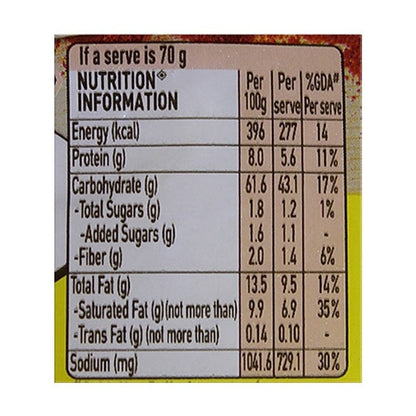 Maggi Noodle No Onion No Garlic Masala 70 g