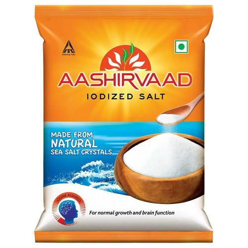 Aashirvaad Iodised Salt 1 kg