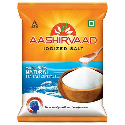 Aashirvaad Iodised Salt 1 kg