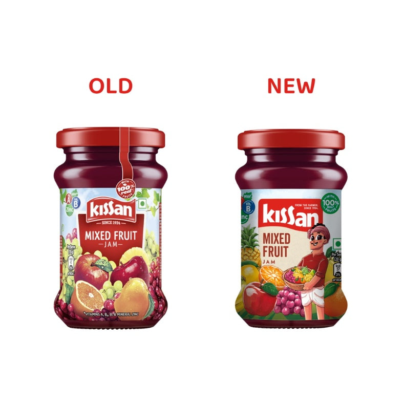 Kissan Mixed Fruit Jam 200 g
