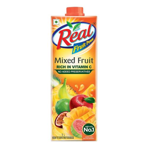 Real Mixed Fruit Juice Tetrapak 1 ltr