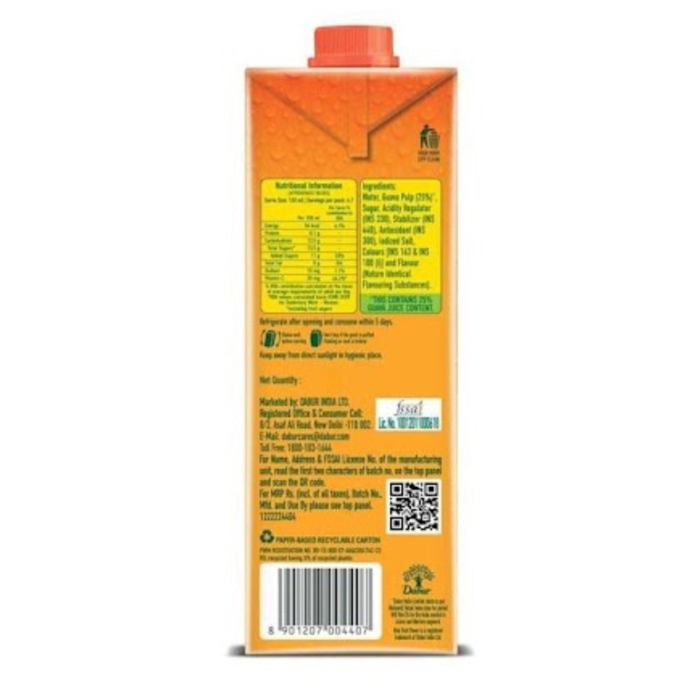 Real Guava Juice Tetrapak 1 ltr