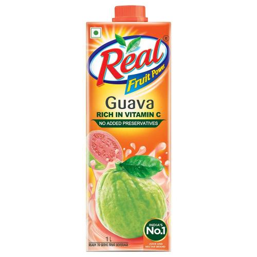 Real Guava Juice Tetrapak 1 ltr