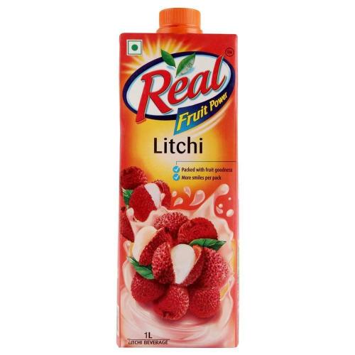 Real Litchi Nectar Tetrapak 1 ltr