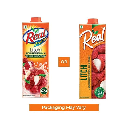 Real Litchi Nectar Tetrapak 1 ltr