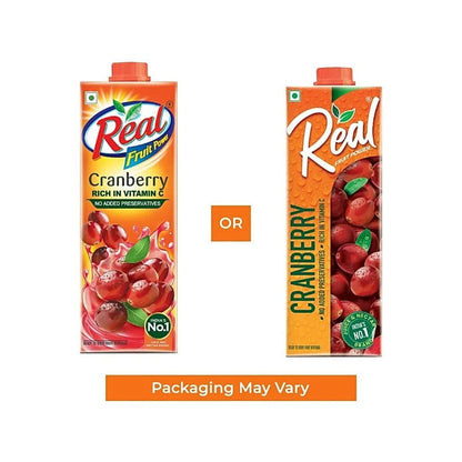 Real Cranberry Juice Tetrapak 1 ltr