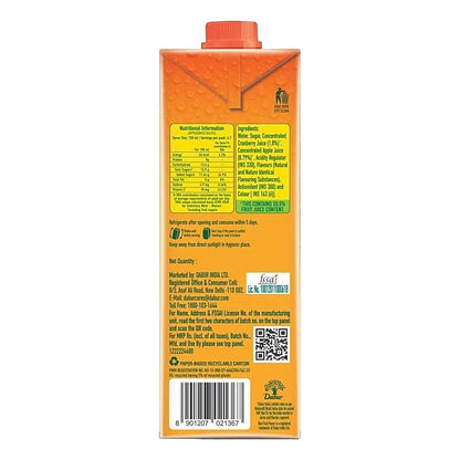 Real Cranberry Juice Tetrapak 1 ltr