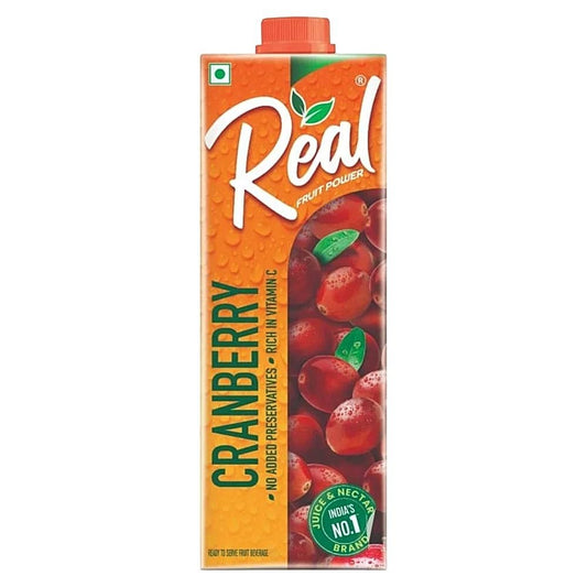 Real Cranberry Juice Tetrapak 1 ltr
