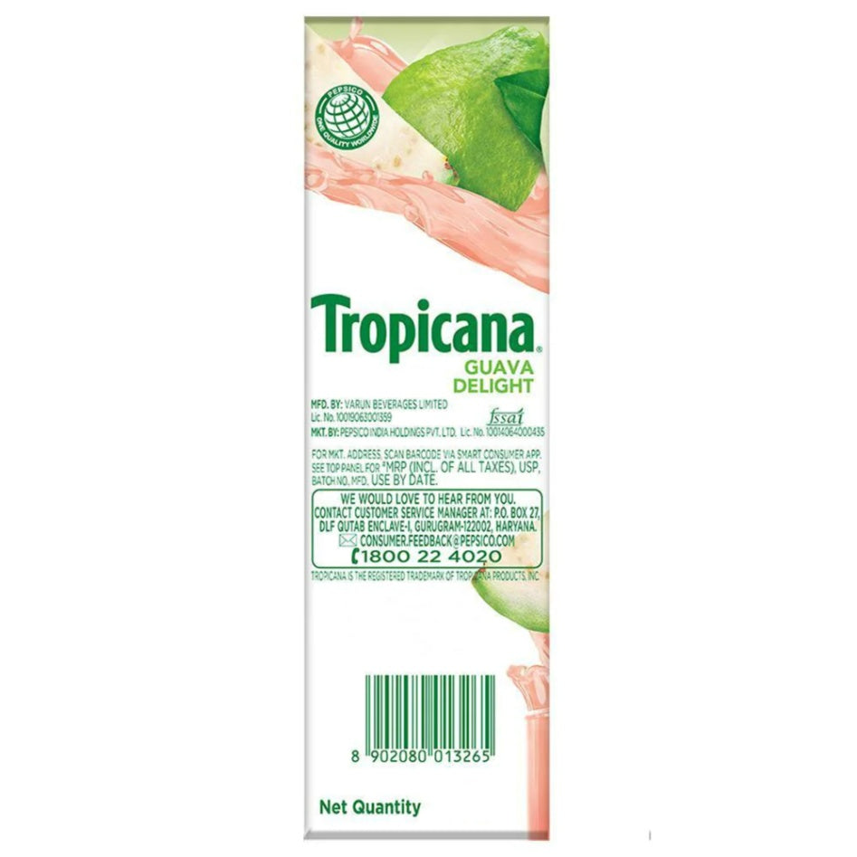 Tropicana Guava Juice Tetrapak 1 ltr