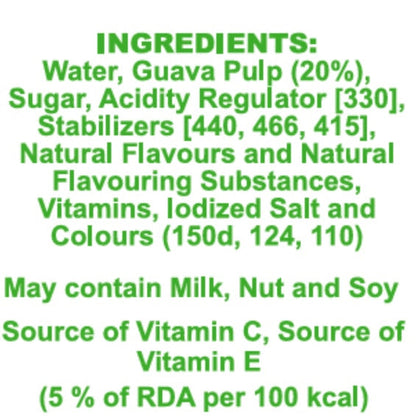 B Natural Pink Guava Juice Tetrapak 1 ltr