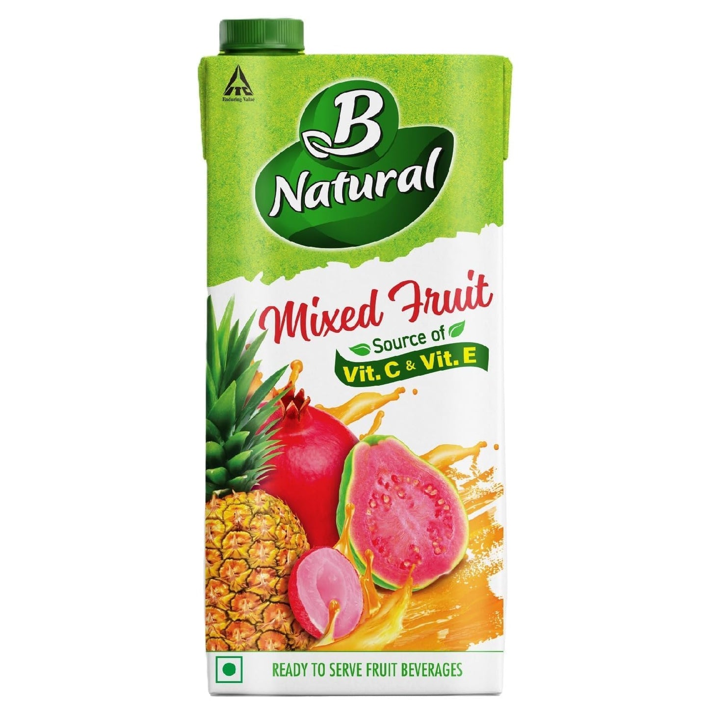 B Natural Mixed Fruit Tetrapak 1 ltr