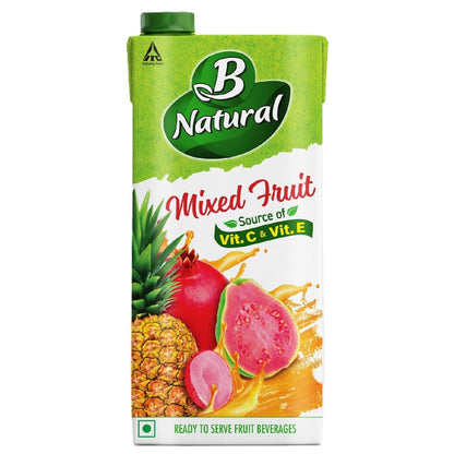 B Natural Mixed Fruit Tetrapak 1 ltr