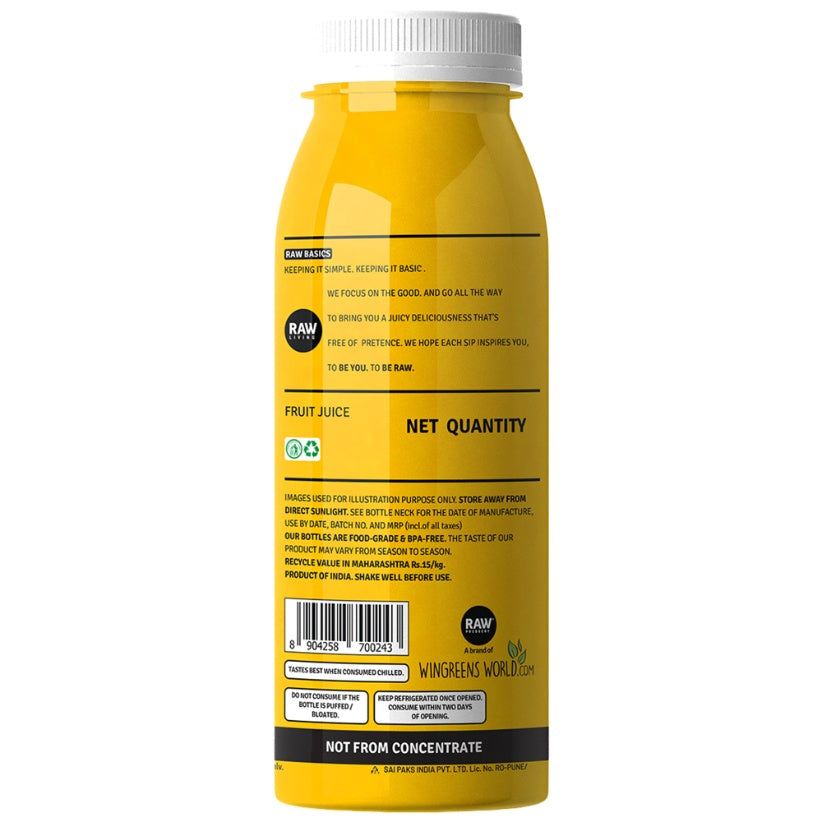 Raw Pressery Orange Juice 250 ml