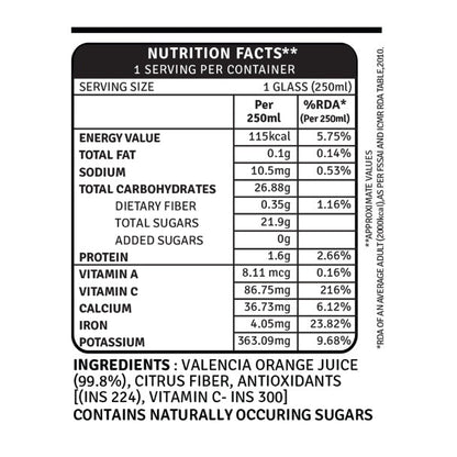 Raw Pressery Orange Juice 250 ml