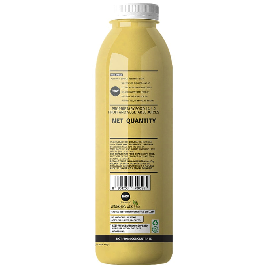 Raw Pressery Sugarcane Juice 1 ltr