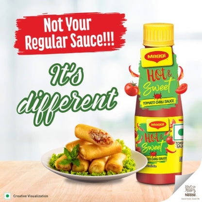 Maggi Hot & Sweet Tomato Ketchup Bottle 200 g