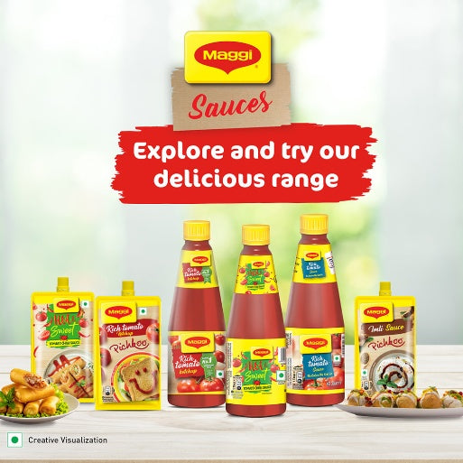Maggi Hot & Sweet Tomato Ketchup Bottle 200 g