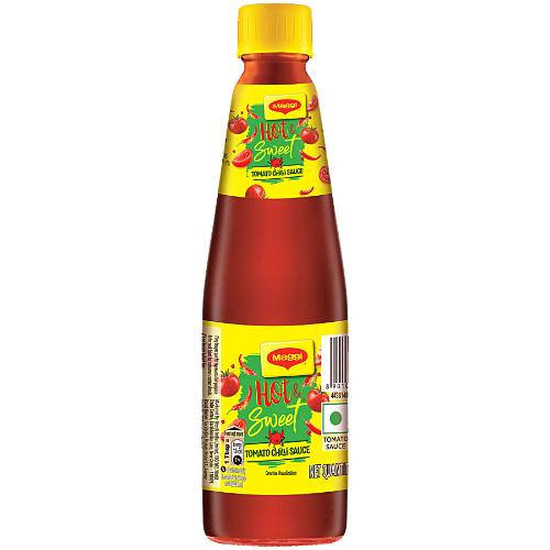 Maggi Hot & Sweet Tomato Ketchup Bottle 500 Gm