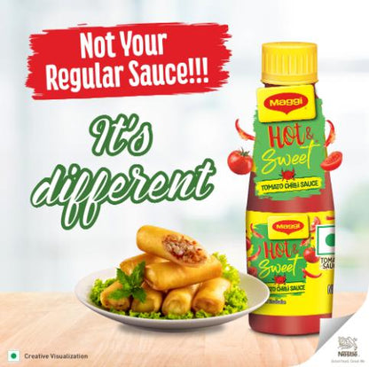 Maggi Hot & Sweet Tomato Ketchup Bottle 500 g