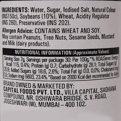 Ching'S Dark Soya Sauce Bottle 200 g
