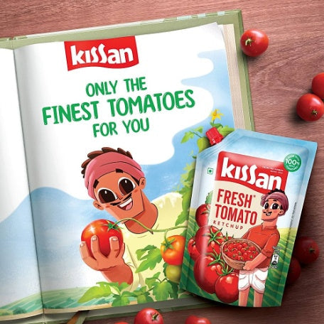 Kissan Fresh Tomato Ketchup Pouch 800 g