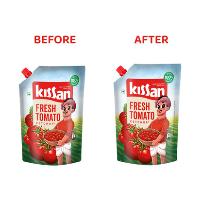 Kissan Fresh Tomato Ketchup Pouch 800 gm