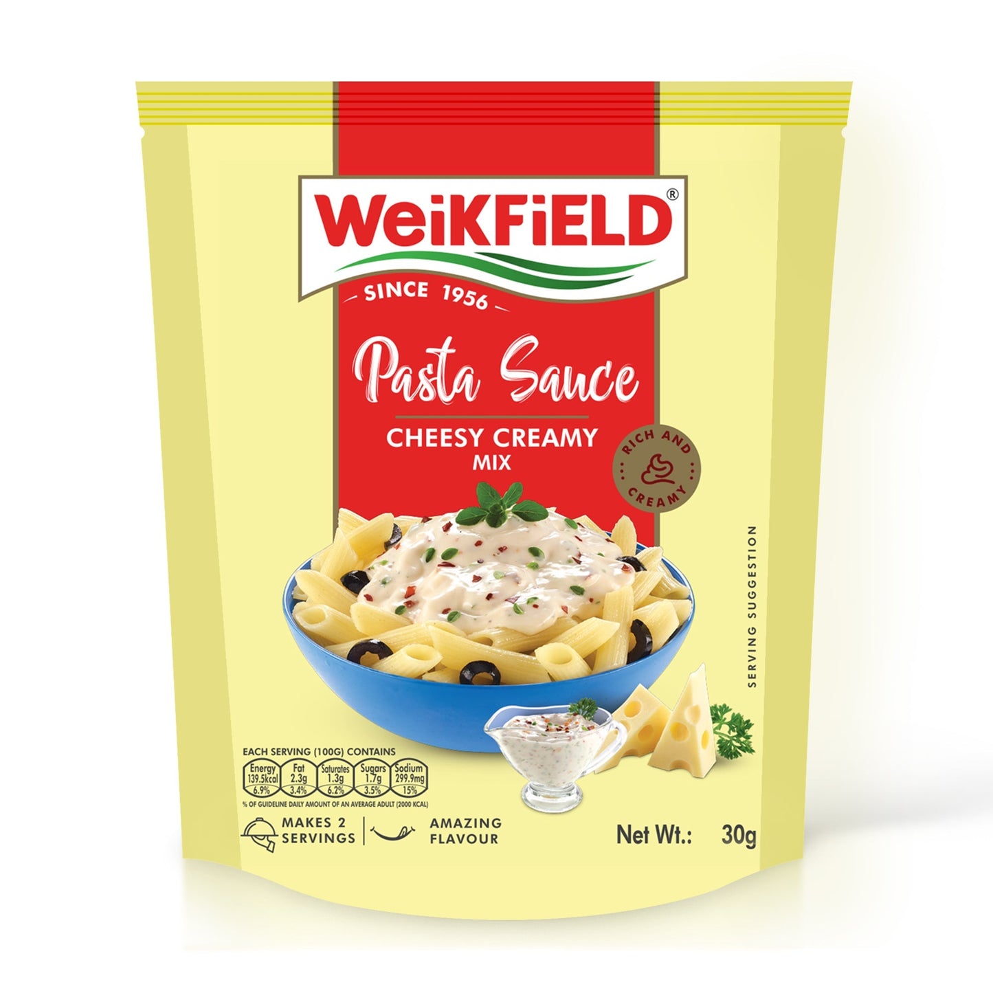 Weikfield White Pasta Sauce Mix 25 gm