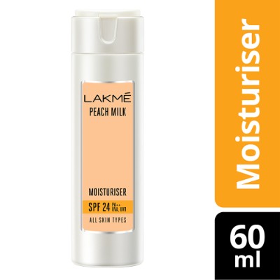 Lakme Peach Milk Moisturizer Spf 24 Pa Sunscreen Lotion 60 ml