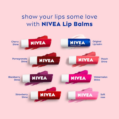 Nivea Cherry Shine Lip Caring Balm 4.8 g