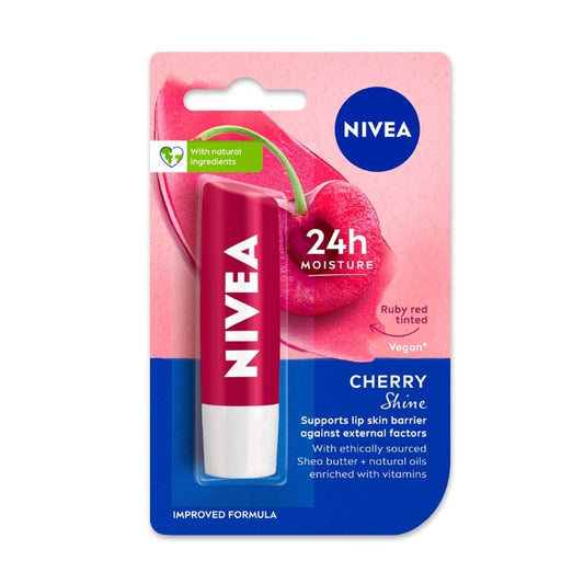 Nivea Cherry Shine Lip Caring Balm 4.8 g