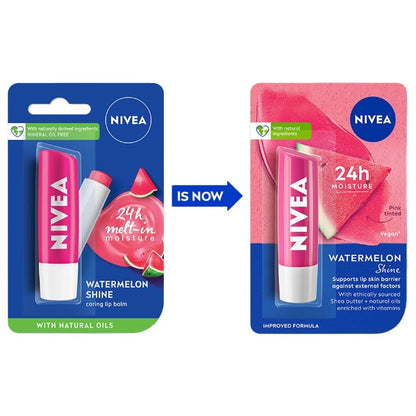 Nivea Fruity Shine Watermelon Lip Care Bam 4.8 g