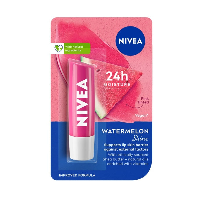 Nivea Fruity Shine Watermelon Lip Care Bam 4.8 g