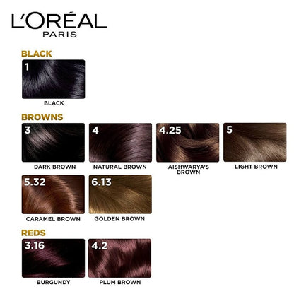 L'Oreal Paris Excellence Darkest Brown 3 172 ml