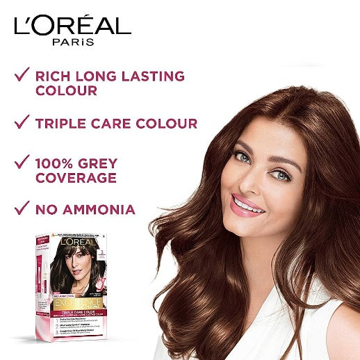 L'Oreal Paris Excellence Darkest Brown 3 172 ml
