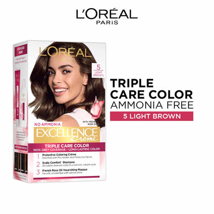 L'Oreal Paris Excellence Natural Brown 5 172 ml