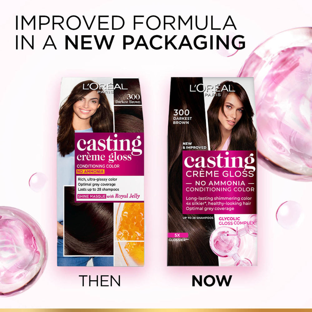 L'Oreal Paris Casting Darkest Brown 300 Hair Colour 300 Gm