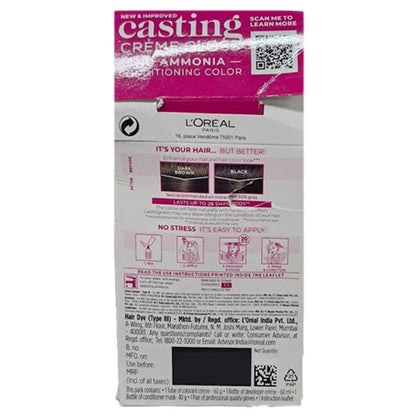 L'Oreal Paris Casting Darkest Brown 300 Hair Colour 300 g