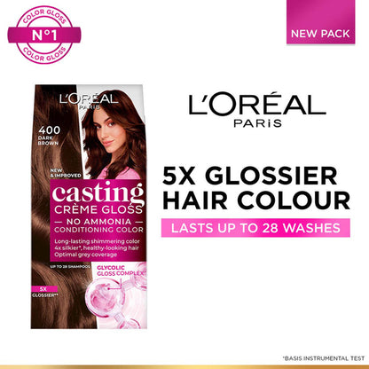 L'Oreal Paris Casting Dark Brown 400 Hair Colour 400 gm