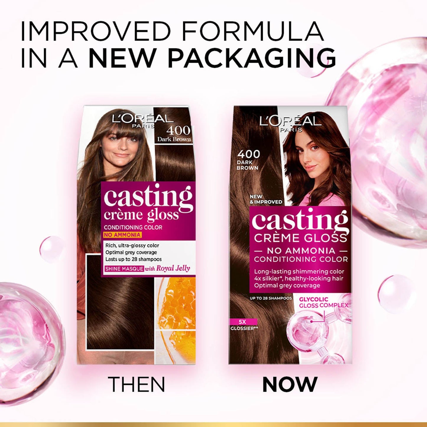 L'Oreal Paris Casting Dark Brown Hair Colour 400 g