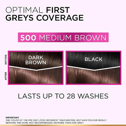 L'Oreal Paris Casting Medium Brown 500 Hair Colour 500 g