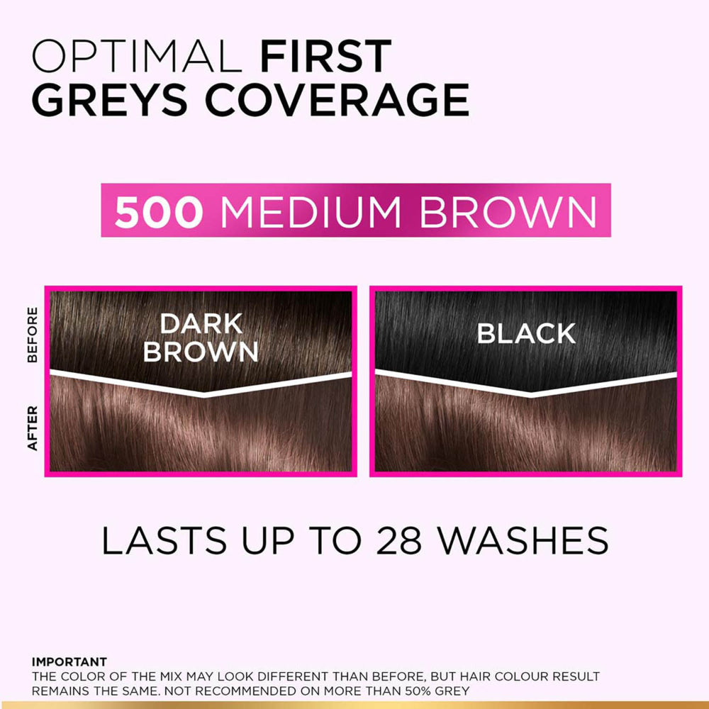 L'Oreal Paris Casting Medium Brown Hair Colour 500 g