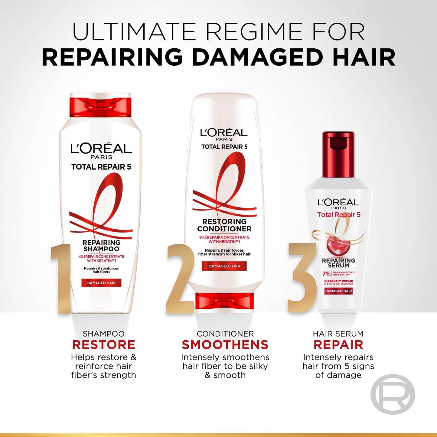 L'Oreal Paris Total Repair 5 Shampoo 200 ml
