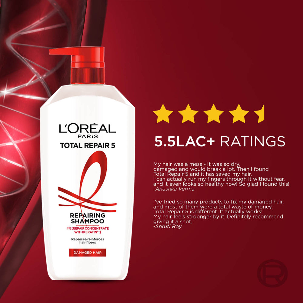 L'Oreal Paris Total Repair 5 Shampoo 640 ml