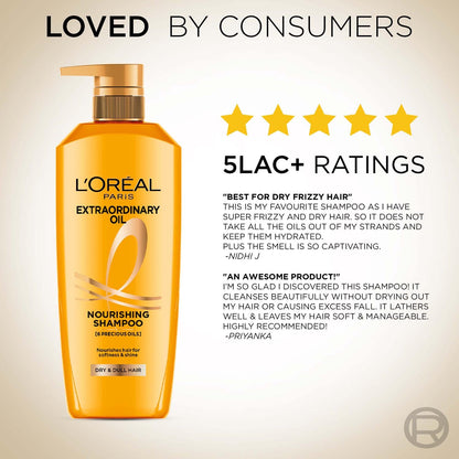 L'Oreal Paris 6 Oil Nourish Shampoo 640 ml