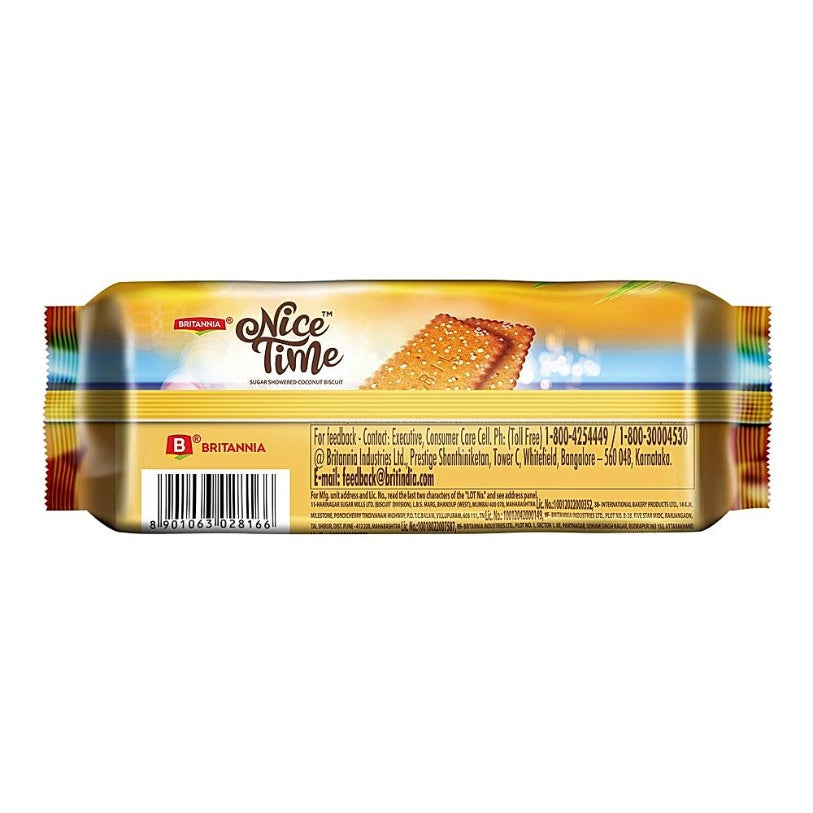 Britannia Nice Time Plain Biscuit 143 g