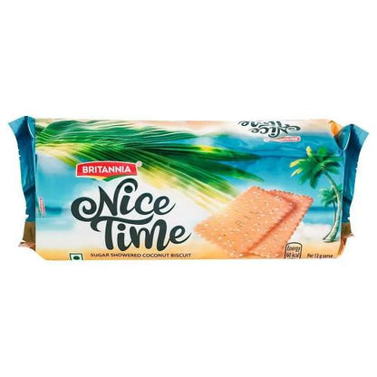 Britannia Nice Time Plain Biscuit 143 gm