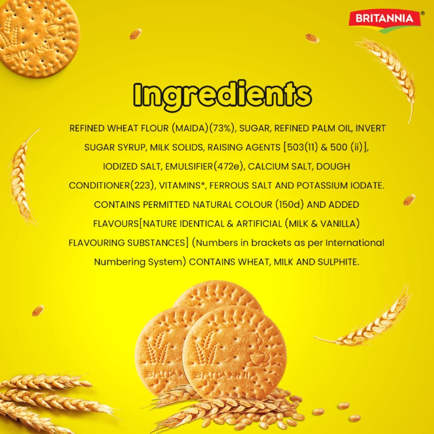 Britannia Marie Gold Biscuits Combi Pack 5x117 g