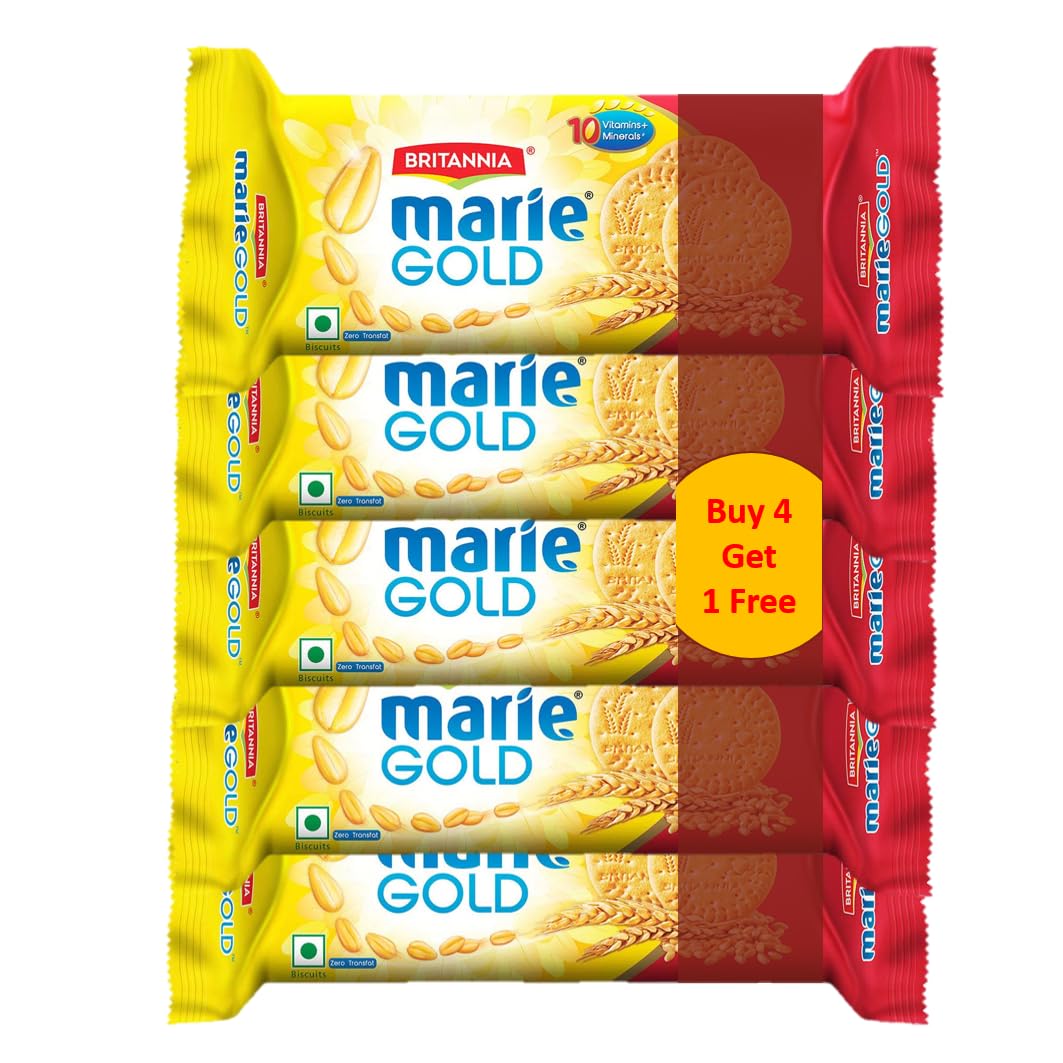 Britannia Marie Gold Biscuits Combi Pack 5x117 g