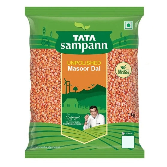 Tata Sampann Masoor Dal 1 kg